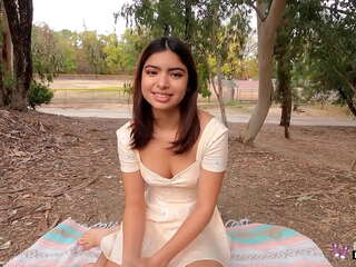 Real Teens - charming 19 Year Old Latina Shoots Her First x rated film