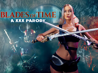 Busty seductress Polina Maxim as Ayumi from Blades of Time. | xHamster