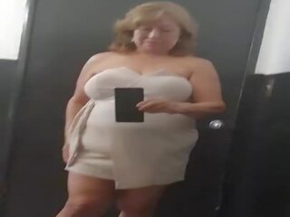 Out in a Public Bathroom grown-up BBW Latina Woman Hairy | xHamster