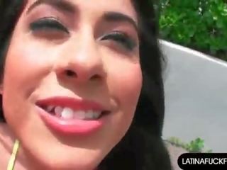 Jazmine Lopez Gets Naughty Outside