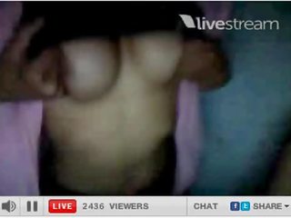 Flash Chocolate Nipples Livestream 2